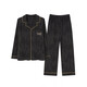 Banana (banana) pajamas for men's thin spring and autumn large-size loose casual long-sleeved suit cardigans for outdoor comfort home clothes OMM12013 3XL (recommended 170-190Jin [Jin equals 0.5 kg])