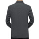 Septwolves Jacket Expert Blazer Men's Business Casual Spring and Autumn New Suit Korean Style Slim Middle-aged Dad's Uniform Jacket Men Dark Gray D135 D135 2XL 185 Size Suitable for 150-175 Jin Jin is equal to 0.5 kg