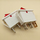 Ship type switch six-pin three-speed reset switch double lighted ship type switch D3 lighted ship type switch switch