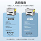 South Sandwich Glasses Cleaning Machine Ultrasonic Ultrasonic Cleaning Machine Household Glasses Washing Jewelry Watches Nozzle Oil Nozzle Small Industrial Cleaner YM-080ST Power Adjustable Version 22 Liters 480W + Degassing +