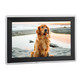 Smart HD cloud photo frame 10-inch home touch screen remote upload electronic photo album player 15.6-inch black 32G memory + 32G card