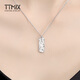 TTMIX Crushed Ice Platinum Necklace pt950 Platinum Chain Platinum Necklace Platinum Pendant Fortune Lady Pendant 7.1-7.3g About 45cm