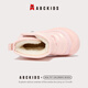 ABC KIDS children's cotton shoes winter thickened velvet snow boots outdoor cold-proof short-tube large cotton shoes light pink 29