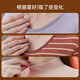 Top Guagua farbige Baumwolle und Samt verdickte Herbstkleidung und Herbsthosen Set Ladies Paar Bottom Pullover Herren-Unterwäsche [Halbhochhals] Aprikosen Regenpulver-Women_14072 xs 160