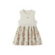 Milkbarn2025 Outumn and Winter New Style Girl Princess Falda Distema sin mangas de algodón puro Falda plisada PLATING BEBENTE Collar Collar Falda Fanhuamengyuan 90