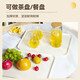 Temeiju rectangular tray fruit tray tea tray fruit tray cake storage tray side dish dinner plate thickened extra large off-white