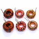 Hanshi Hengye Iron-silicon-aluminum magnetic ring inductor 10uH 1.0 line 10A vertical/50 pcs