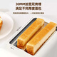 SMVP German toaster household slice heating sandwich small fully automatic breakfast machine toaster toaster fully automatic four-piece two-piece multi-function glossy white (with dust cover)