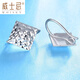 Whiskey platinum ear stud earrings pt950 platinum earrings for women pt999 pure platinum car flower ear buckle ear hook jewelry PT950 platinum ear studs about 1.6 grams a pair free certificate