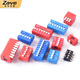 ZAVE DIP switch 6 positions red (5 pieces)