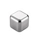 Food grade 316 stainless steel ice cubes whiskey ice balls iron ice stones metal frozen ice particles 304 household small ice tartar 316 material ice particles - 6 pieces + ice clip + storage box