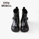 Little MO&Co.little moco children's clothing 25 winter clothing new casual boots for boys and girls low-cut boots sweet and cool shoes black 28 inner length 19cm