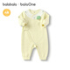 Bala Bala One baby jumpsuit baby pajamas crawl clothes 2025 new skin-friendly soft and cute yellow tone 00333 73cm