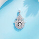CHINA GOLD Platinum Hollow Rijin Doujin Life Four Beauties Pendant About 5g