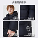 Flying in the Snow Children's Down Jacket for Boys and Girls New Autumn and Winter Thickened Warm Jacket Versatile Bread Jacket Black 170