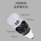 Biuyum led light bulb factory warehouse high power energy saving light bulb high brightness fin cooling light bulb E27 screw socket 80w white light 6000k