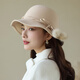 Xiangxue Yuxiu (xiangxueyuxiu) autumn and winter hat women's new French hat women's fashion versatile wool lady hat women's Japanese fisherman hat women's winter beige