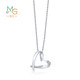Chow Sang Sang platinum pendant Love Decode Pt950 pendant without chain 89841P pricing