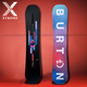 BURTON Snowboard 25 New Snowboard Men's and Women's All-Around Freestyle Series All-Around Board Official Authentic Mirror Black Snake (Limited Edition) 135cm