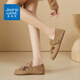 Jeanswest Birkenstock Chaussures pour les femmes Lége de mode Summer Sac Nouveau style HEAD SEMI RESTER LES PLIPPERS EXTÉRIEUR