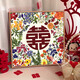 MIE LANAT (MIELANAT) MOTS ET CHIMES DE MARIAGE PEINTURE D'HUILE, peinture à l'huile en acrylique de couleur bricolage, peinture, envoyer NX13576 20x20cm Cadre intérieur en bois massif serré, peinture de surbrillance respectueuse de l'environnement + peinture à l'huile de protection oculaire, toile + peinture, ensemble de pinceaux + accessoires
