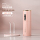 Xiaomi Lang New Portable Interdental Cleaner Water Flosser Home Electric Teeth Cleaner Teeth Irrigator Teeth Cleaner Teeth Remover Irrigator Double Nozzle Standard Set-Sakura Powder (Electroplating Model)