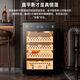 Shantou Lincun Qielong fingerprint lock cigar cabinet constant temperature and humidity cedar wood shelf water ion removal of ammonia alcohol WIFI cigar cabinet 60C cigar basket Cuban style ammonia purification + WiFi + fingerprint lock + cedar