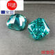 Hanzhu Paraiba cut ice flower loose stone ring neon sapphire unset loose diamond trend 8x8mm