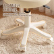 Jingcai bar chair liftable makeup chair bedroom dressing table stool beauty chair swivel chair JBY10 beige