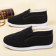 Old Beijing cotton shoes, winter cloth shoes for men, thickened velvet, high-top, warm, anti-slip, work dad shoes for middle-aged and elderly people, black wool high-top cotton shoes, Northeast minus 40 degree cotton shoes 43
