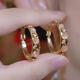 Counter quality French light luxury, exquisite and fashionable gold hoops and versatile accessories French light luxury and exquisite gold earrings