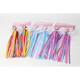 SMVP Elsa ice and snow girl stroller tassel ribbon streamer decoration bicycle scooter handle tassel cloth strips Elsa ribbon handle needs to have holes to install