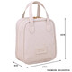 Cosmetic bag for women 2025 new high-end portable large-capacity travel cosmetic bag storage bag high-end toiletry bag milk apricot white
