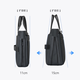 Septwolves Laptop Briefcase Portable Crossbody Casual Travel Shoulder Back File Men's Commuting Office 15.6 Inch