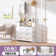 Kunfeng Household Shoe Rack Dustproof 2025 New Door Multi-layer Shoe Storage Rack Dormitory Stairs Entry Door Simple Shoe Cabinet White-4 Layers 60cm Dustproof Reinforced Model