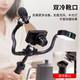 Jingmengyuan tripod extension arm is used with TP-FT1/TP-ET1 tripod, flexible hose, foldable at multiple angles, with cold shoe opening, expandable fill light for photography and photography, 2 extension arms + octopus holder (including mobile phone clip)