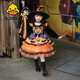 G.duck Little Yellow Duck Official Children's Lolita Style Dress Little Girl Halloween Pumpkin Princess Tutu Skirt 2025 Official Pumpkin Skirt Flagship 100 cm