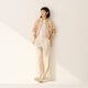 Chaqueta de la camisa de franela de las mujeres Muji chaqueta para mujeres 25 años Otoño Nuevo ropa para mujeres BC2POA5A CHECK SARTIR DARK S (155/80A)