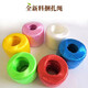Packing rope, bundling, plastic rope, large bundle of nylon packing rope, grass ball rope, thickened and wear-resistant packaging rope, about 100 meters white