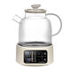 Household floral teapot all-glass constant temperature health kettle home multi-functional office burning constant temperature thickened high borosilicate glass kettle floral teapot stew new 1.5L 1.5L large screen touch adjustment model
