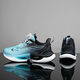 OUOETY carbon board running shoes carbon board running summer and autumn high school entrance examination ultra-light running shoes for primary and secondary school students rebound cushioning and breathable rotation 9888 light blue mesh model 36
