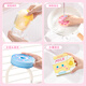 Terry Jie scouring pad sponge wipe 4 pieces lazy baby home kitchen is not easy to stain oil, wash dishes and pots, nano magic wipe