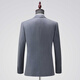 BOSS business formal wool men's suit spring and autumn high-end wedding solid color suit jacket navy/no slit S C version 165/92C