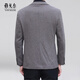 CEO Yageol Herren Wollanzug Jacke Herbst neue Business-Anzug-Jacke von mittleren Altersanzug Vater Xi Mi Gray-935 L 175/48 [125-140jin [Jin entspricht 0,5 kg]]