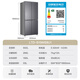 Produced by Haier Refrigerator, Tongshuai Yueji Lalanren 510 ultra-thin cross double-opening four-door household refrigerator one-level frequency conversion double cycle deodorizing LTD-510WS9U1