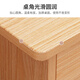 Xinyouliangjia computer desk desk with drawer small table study desk makeup table A093 80 pastoral oak color