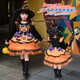 G.duck Little Yellow Duck Official Children's Lolita Style Dress Little Girl Halloween Pumpkin Princess Tutu Skirt 2025 Official Pumpkin Skirt Flagship 100 cm