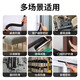 Door seam windproof sealing strip Door seam sealing strip Anti-leakage wind door gap blocking strip Sealing strip Door and window gap sponge sealing strip Door bottom door frame wind blocking strip Foam filling Door gap filling strip 1.5 cm wide * 2 meters long 10MM thick black