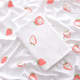 Acacia tung single newborn delivery room swaddle combed cotton newborn swaddling blanket baby wrap snail bear 83*83