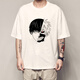 Tokyo Ghoul T-Shirt Tokyo Ghoul Ken Kurzärärmig Suzuyashi Kleidung Dongka Peripheriegröße Diagramm ist quasi-schwarz 2691 kirishima dongka xs Größe Chart ist quasi-schwarz (75-95jin [Jin gleich 0,5 kg])
